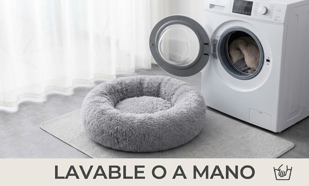 Cama antiestrés para mascotas · 60 cm