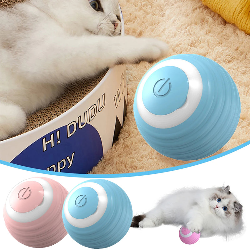 Pelota interactiva recargable para mascotas