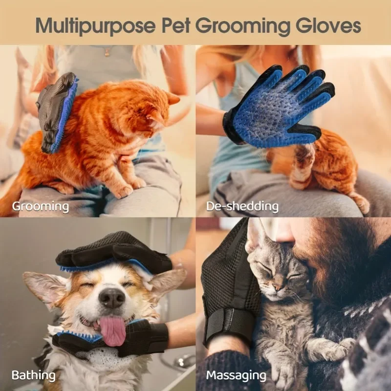 Pack 2 Cepillo Guante  Mascotas