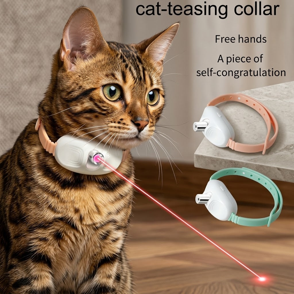 Collar Láser Automático Para Gatos Jugue