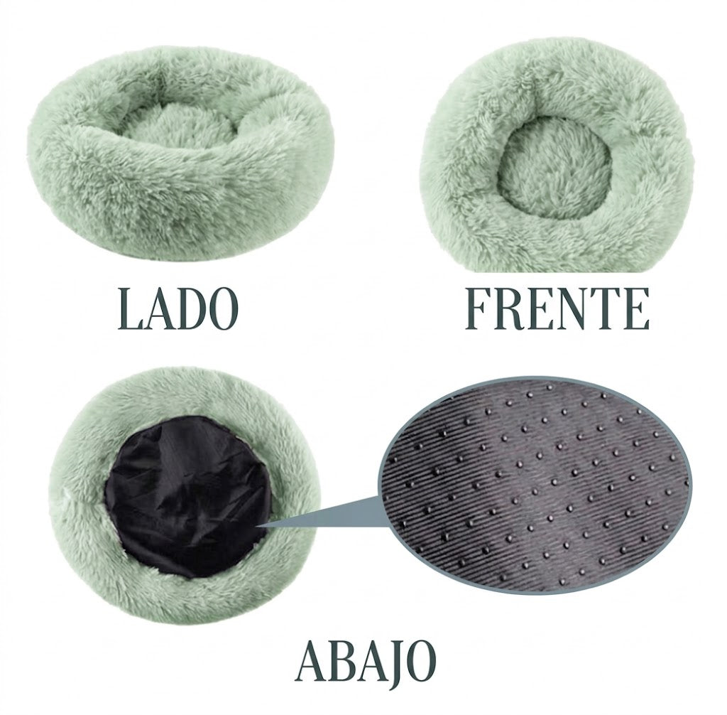 Cama antiestrés para mascotas · 60 cm